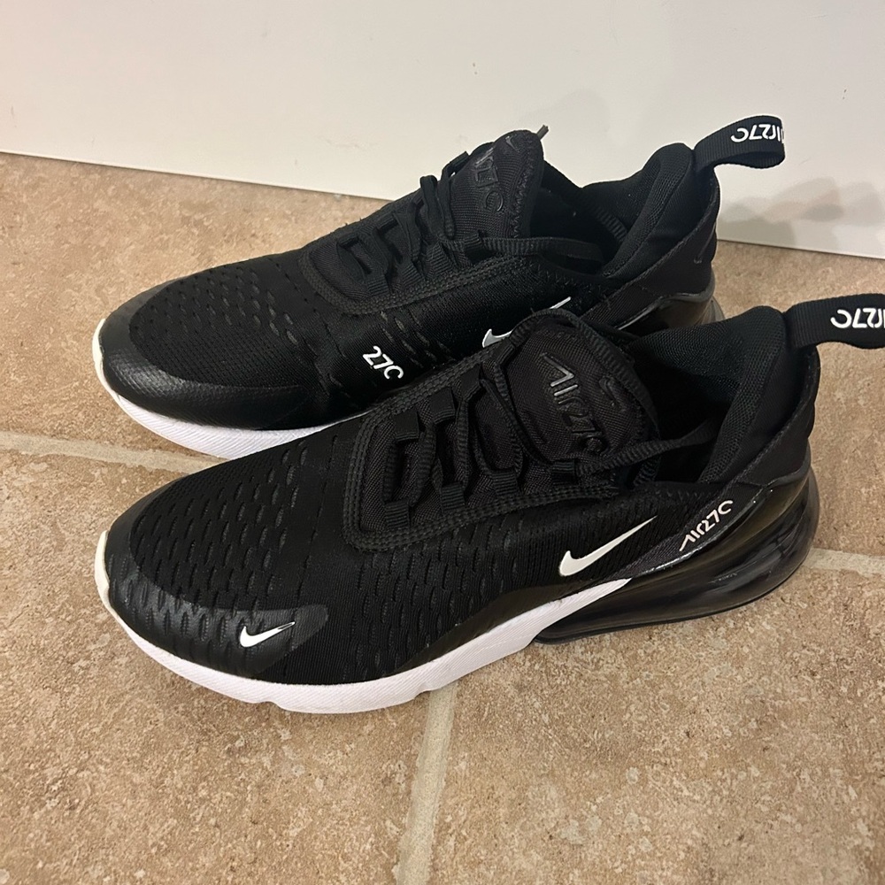 Nike Air Max 270 Black and White Sneakers